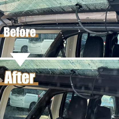 Rear Window Rain Deflector for 2011–2026 Jeep Wrangler JK/JL & 2021–2026 Wrangler 4xe