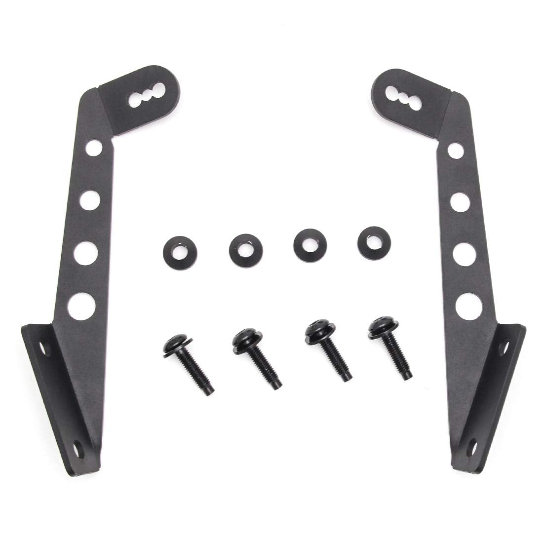 32" Hood LED Light Bar Mount for 2018-2023 Jeep Wrangler JL & Gladiator JT