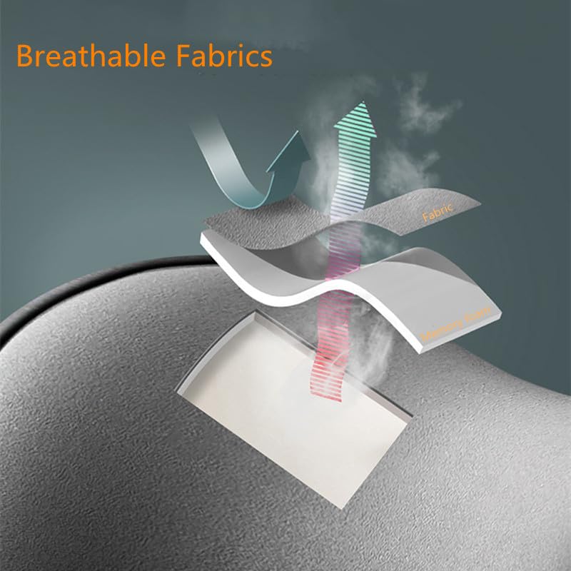Car Lumbar Support Pillow and Neck Support for Car