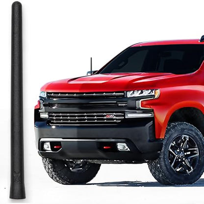 Short Rubber Car Antenna for 2006-2027 Chevrolet Silverado 1500 Truck 6 3/4