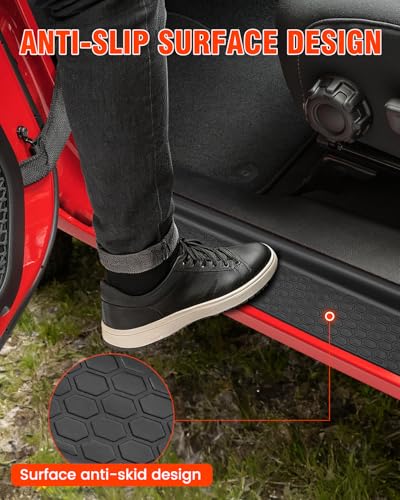 Door Sill Guards Kit Fits 2018-2026 Jeep Wrangler JL JLU Unlimited  & JT