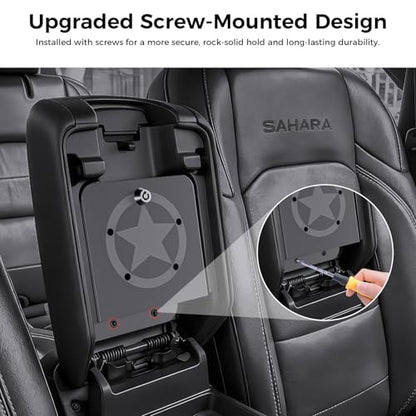 Jeep Wrangler & Gladiator Metal Console Organizer
