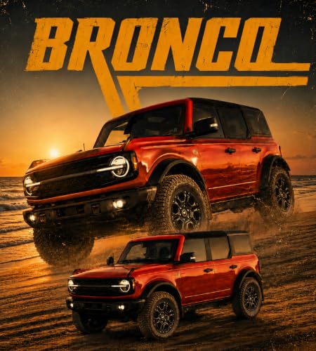 Bead Lock Wheel Trim Rings Fit for 2021-2026 Bronco