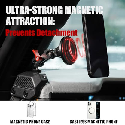 Magnetic Phone Holder for 2021-2026 Ford Bronco Accessories 2/4-Door