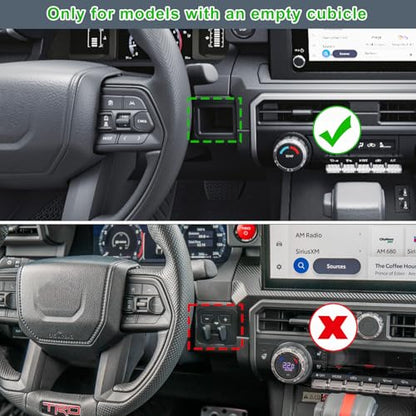 Storage Drawer Tray For 2024-2026 Toyota Tacoma and 2025 2026 4Runner