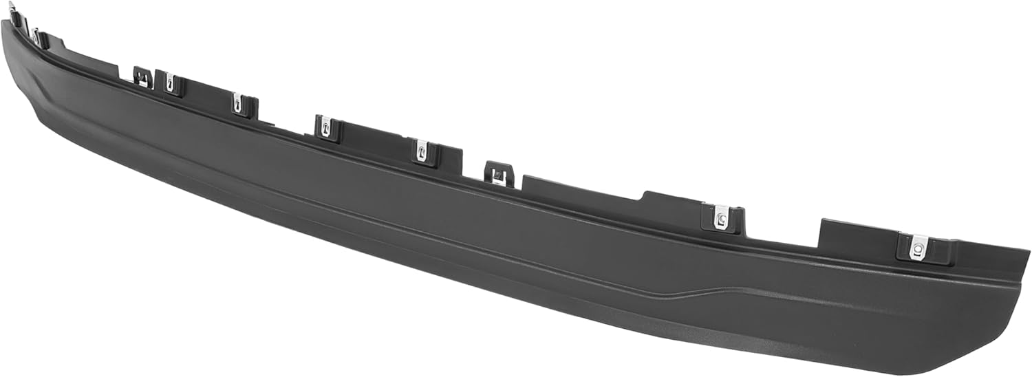 KUAFU Front Bumper Valance Compatible with 2015 2016 2017 Ford F150 F-150 Replacement for FO1095267C, FO1095267, FL3Z17626AA Air Dam Deflector Lower Valance Black