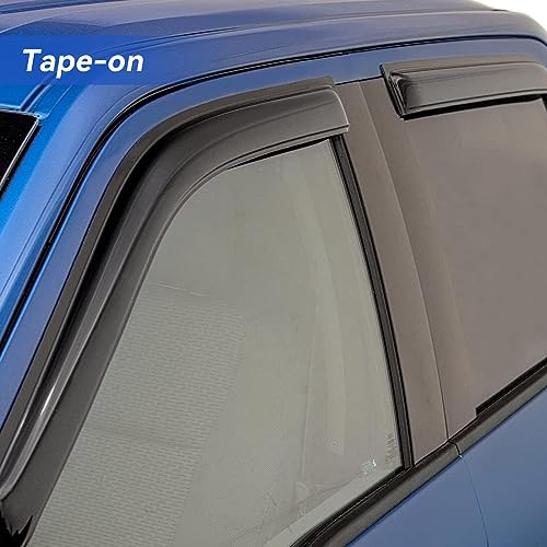 Dodge Ram 1500 Quad/Extended Cab Window Rain Guards