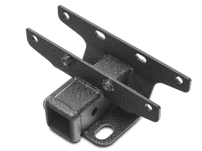 Jeep Wrangler Textured Black Receiver Hitch, Extra Towing