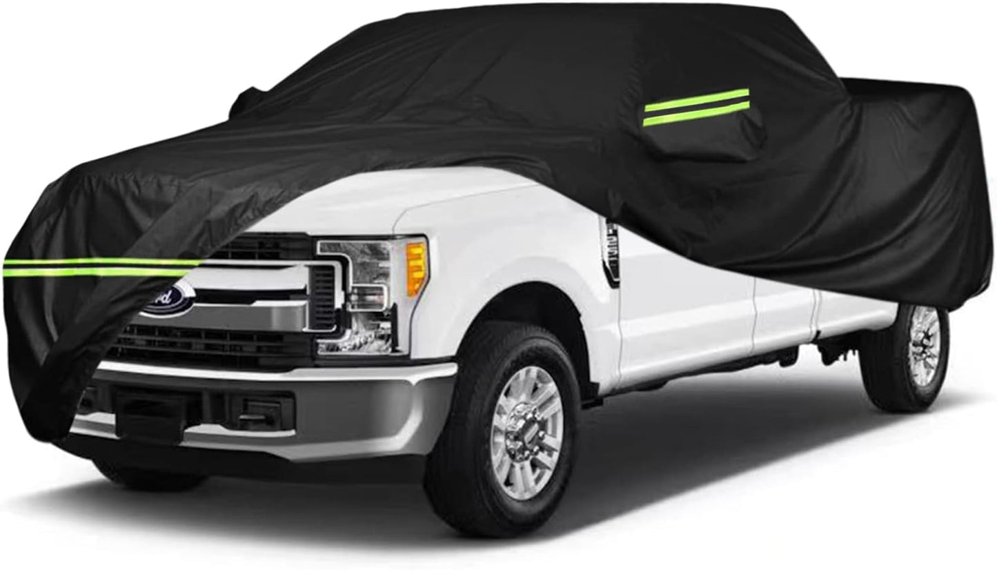Car Cover for Fo-rd F250 F350 Raptor Pickup Truck Super Crew Cab 5FT-8FT Long Bed Truck Cover