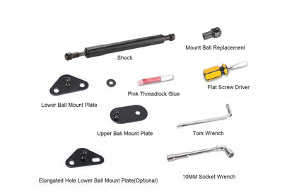 Tailgate Assist for 2015-2026 F-150 – Stainless Steel, Quiet Controlled Descent, Bolt-On