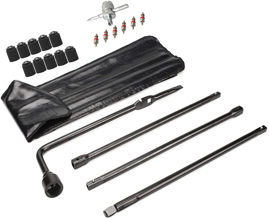 Spare Tire Tool Kit for 1999-2019 Chevy/GMC Trucks & SUVs - Includes Jack Handle & Lug Wrench