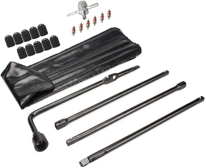 Spare Tire Tool Kit for 1999-2019 Chevy/GMC Trucks & SUVs - Includes Jack Handle & Lug Wrench