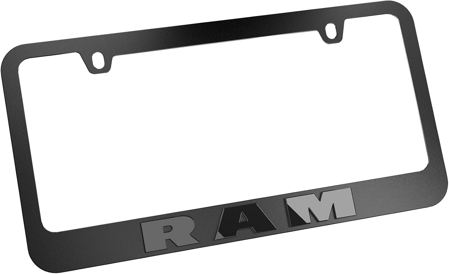Black License Plate Frame