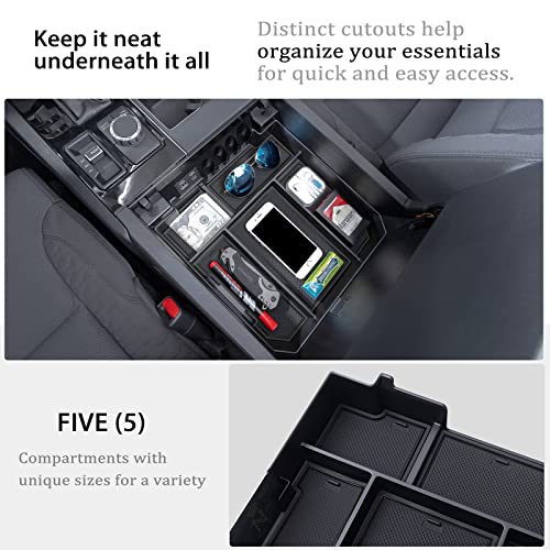 Center Console Organizer for 2022-2026 2027 Toyota Tundra