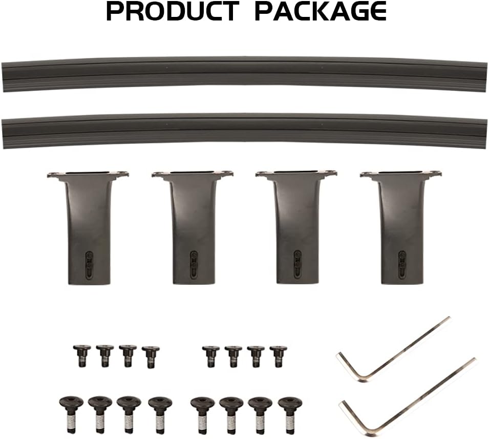 220lbs Roof Rack Cross Bars for 2015-2020 Chevrolet Suburban & Tahoe, GMC Yukon & Yukon XL, Cadillac Escalade & Escalade ESV - OHMU