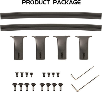 220lbs Roof Rack Cross Bars for 2015-2020 Chevrolet Suburban & Tahoe, GMC Yukon & Yukon XL, Cadillac Escalade & Escalade ESV - OHMU
