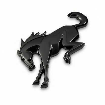 Genuine OEM Ford Bronco Emblem - Gloss Black Decal, M1447BRB