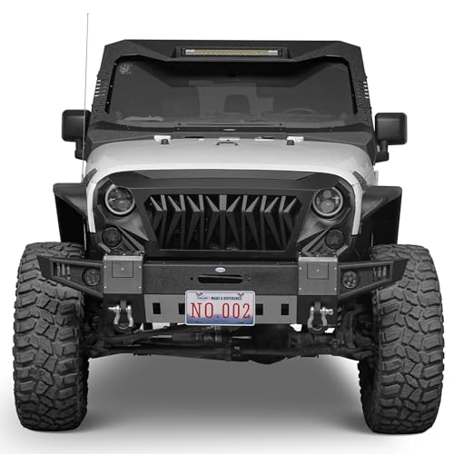 JK Flat Steel Fender Flares for Jeep Wrangler 2007-2018