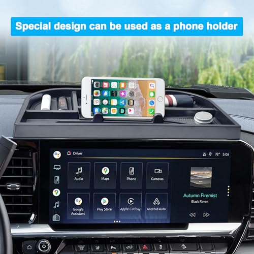 Center Console Dashboard Organizer for 2022-2026 Chevy Silverado/GMC Sierra