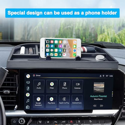 Center Console Dashboard Organizer for 2022-2026 Chevy Silverado/GMC Sierra