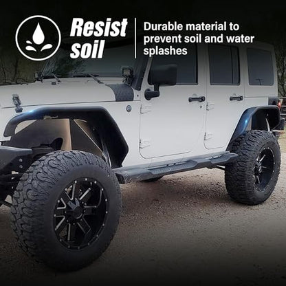 Heavy Duty Steel Fender Flares for Jeep JK
