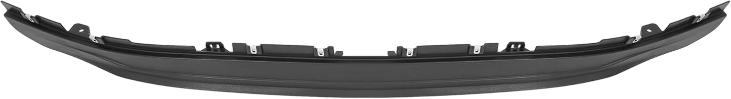 KUAFU Front Bumper Valance Compatible with 2015 2016 2017 Ford F150 F-150 Replacement for FO1095267C, FO1095267, FL3Z17626AA Air Dam Deflector Lower Valance Black