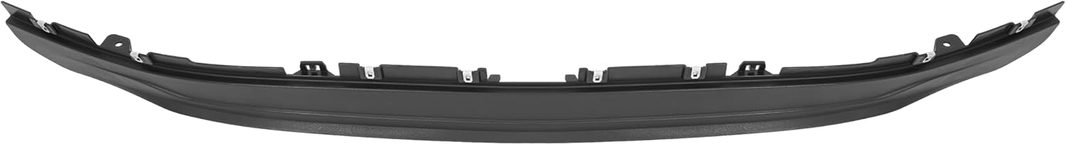 KUAFU Front Bumper Valance Compatible with 2015 2016 2017 Ford F150 F-150 Replacement for FO1095267C, FO1095267, FL3Z17626AA Air Dam Deflector Lower Valance Black