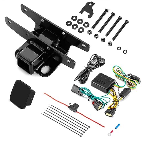 Jeep Wrangler JL/JLU 2" Rear Trailer Hitch & Wiring Harness