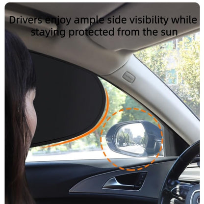 Car Side Window Sun Shade for Dodge Caravan, UV Protection