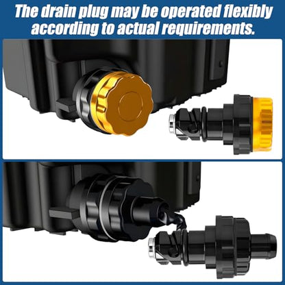 Aluminum Engine Oil Drain Plug for Ford F150 2015-2021