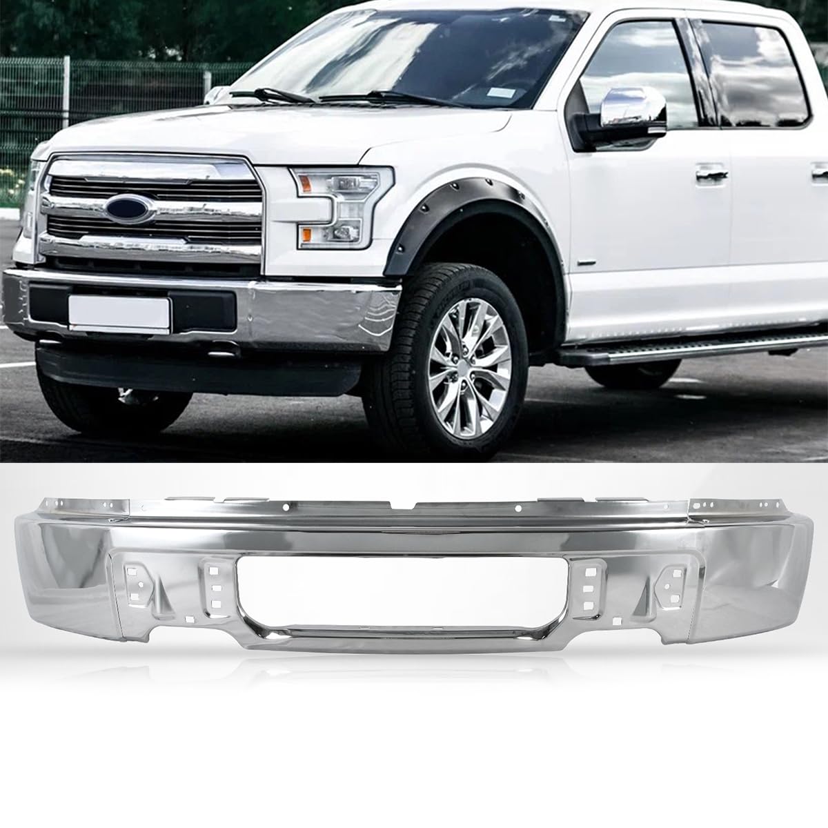 Ford F-150 Steel Front Bumper Bar