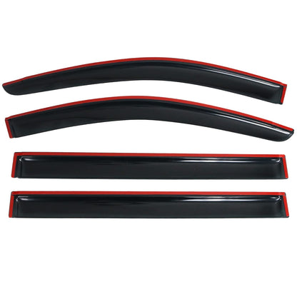 Chrysler Town & Country Dark Smoke Window Visors