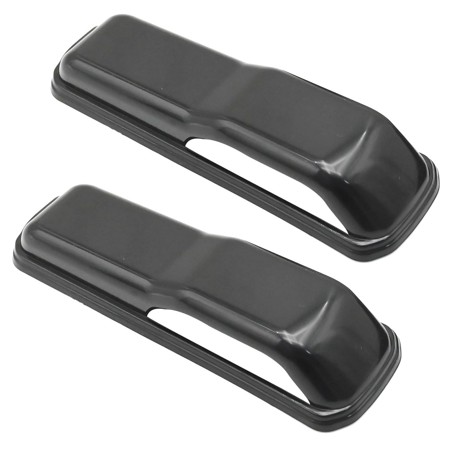 Jeep Wrangler JL JT Hood Hinge Cover Trim Kit, Black