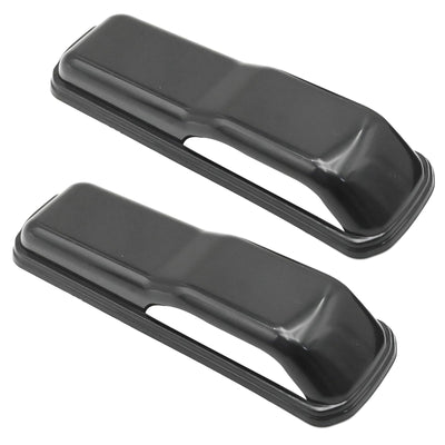 Jeep Wrangler JL JT Hood Hinge Cover Trim Kit, Black
