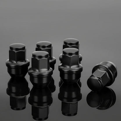 Dynofit 14x1.5 OEM Lug Nuts for F150 2015-2024, 24pcs One-piece Stock Lugnuts Compatible with Ford Expedition F-150 Lincoln Navigator 2016-2018/2019-2024, 14mmx1.5 Factory Tuner Nuts Replace OE#611008