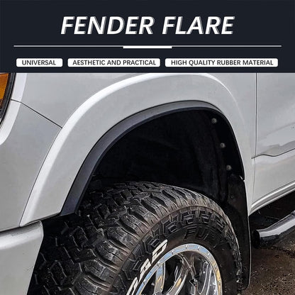 Flexible Rubber Fender Flares for Vehicles