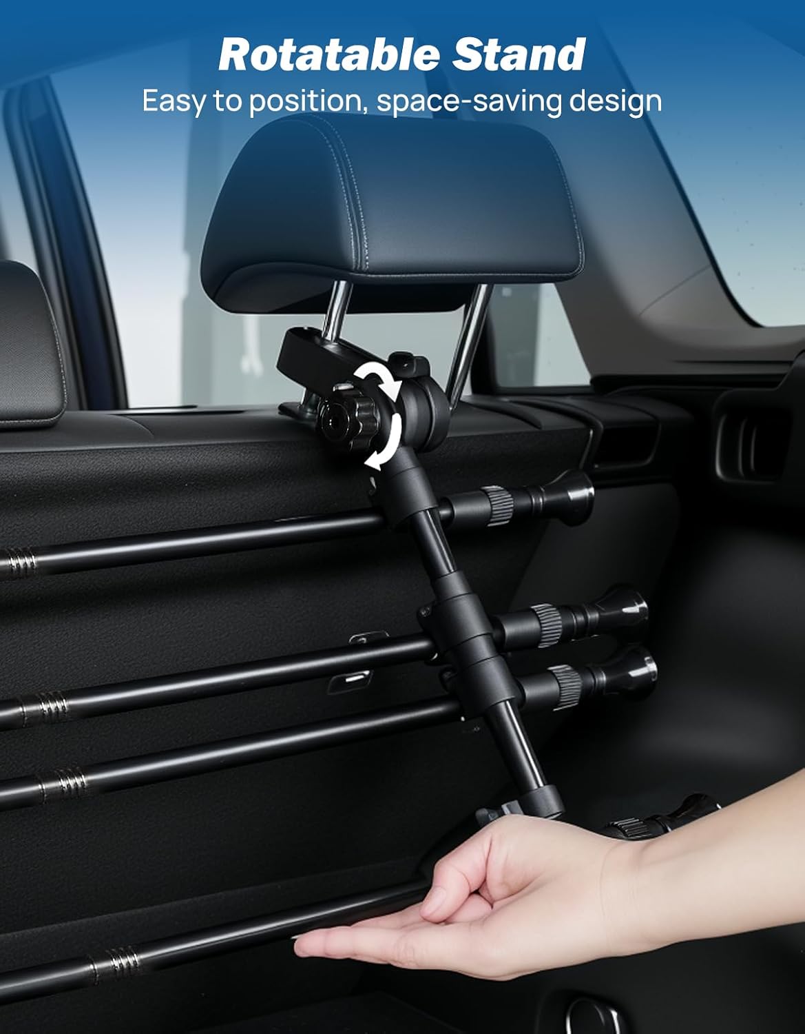 Universal Carbon Steel Dog Barrier - 32"-57" Adjustable Width for SUV/Truck Cargo Area