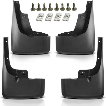 Mud Flaps Splash Guards w/Hardware Kit Replacement for 2010-2023 Toyota 4Runner