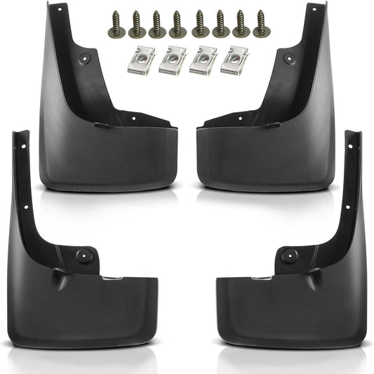 Mud Flaps Splash Guards w/Hardware Kit Replacement for 2010-2023 Toyota 4Runner