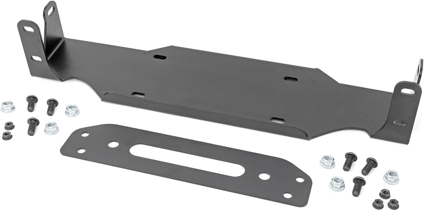 Winch Mounting Plate for 2018-2024 Jeep Wrangler JL