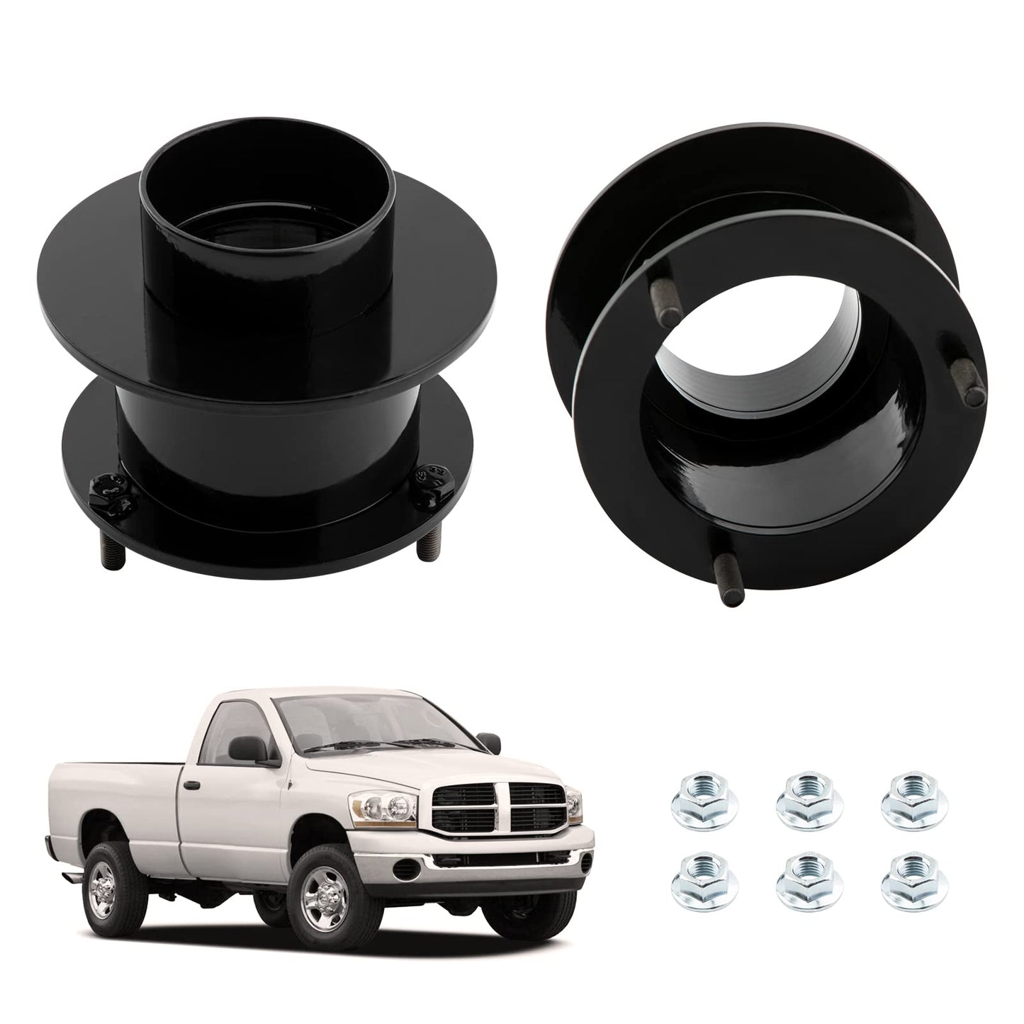3.5" Front Leveling Kit for 1994-2013 Dodge Ram 1500/2500/3500 4WD - Coil Spacers