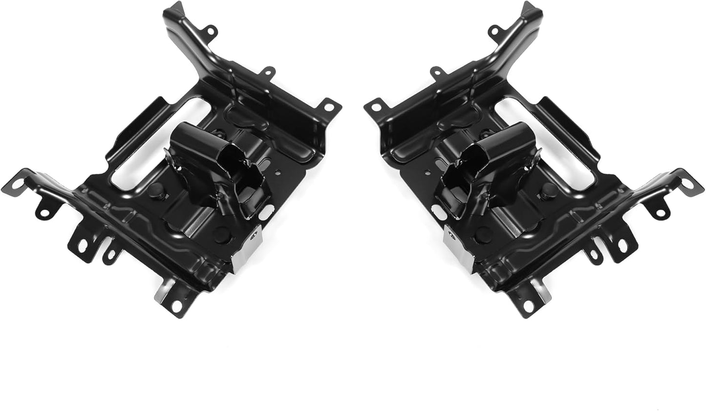 Front Bumper Bracket (Left & Right) for 2013-2024 Ram 1500/Classic - Black Steel, Replaces 68232485AA