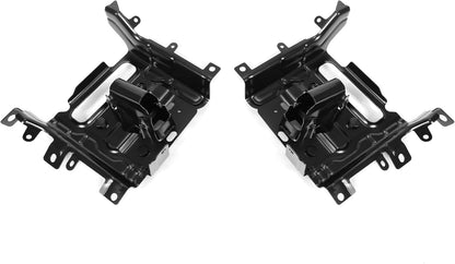 Front Bumper Bracket (Left & Right) for 2013-2024 Ram 1500/Classic - Black Steel, Replaces 68232485AA