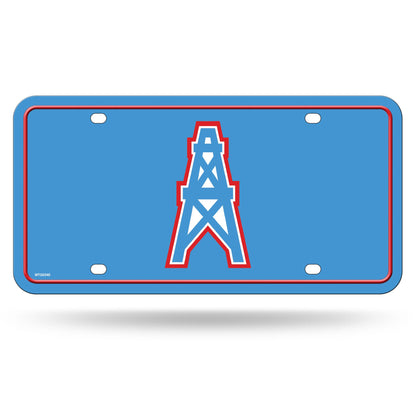 Rico Industries NFL Football Modern Retro Metal Auto Tag 6" x 12" - Great for Truck/Car/SUV