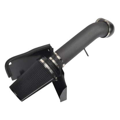 4" Cold Air Intake with Shield for 1999-2006 Chevy/GMC V8 4.8L-6.0L Silverado 1500/2500/3500 (Black)