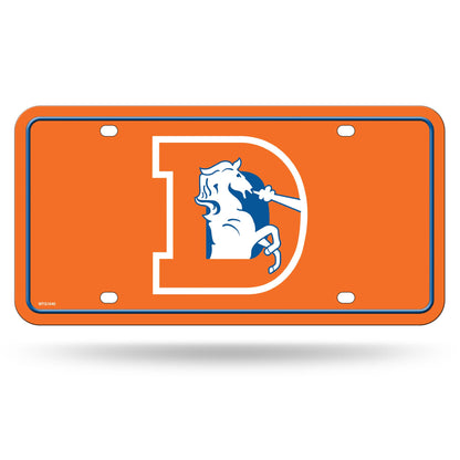 Rico Industries NFL Football Modern Retro Metal Auto Tag 6" x 12" - Great for Truck/Car/SUV