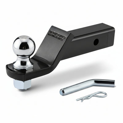 2" Drop Ball Mount with 2" Ball & Pin - 6000 lb Capacity for 2" Receiver