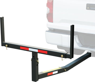 750lbs Truck Bed Extender Lumber Ladder Canoe Boat Kayak Long Pipes w/Flag