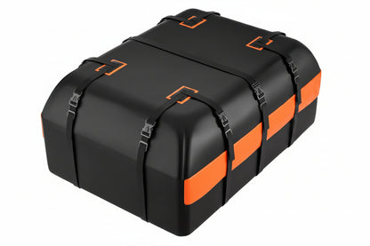 21ft³ Waterproof Rooftop Cargo Bag - 840D Heavy-Duty, w/Mat/Hooks/Lock for All Vehicles