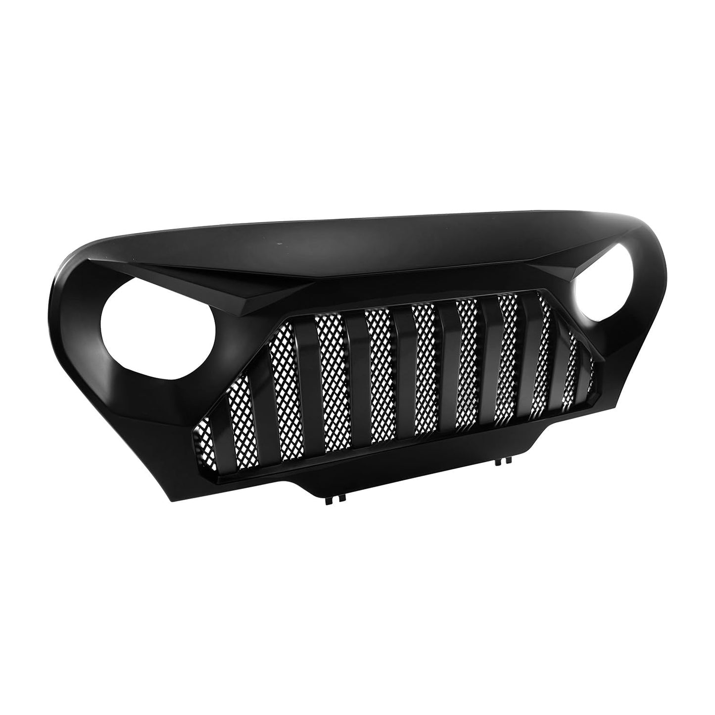 Matte Black Mesh Grille for 1997-2006 Jeep Wrangler TJ